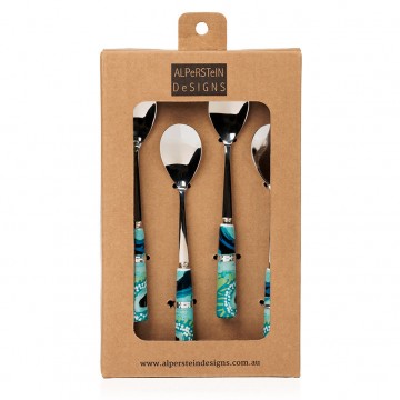Aboriginal Art | Teaspoons | May Wokka Chapman